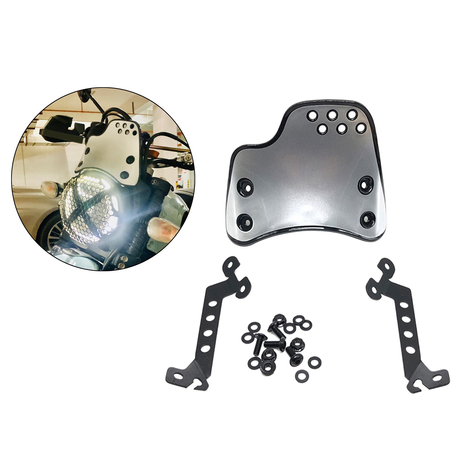 Motorcycle Windshield Front Shield Screen Replacement for Ducati Scrambler 400 800