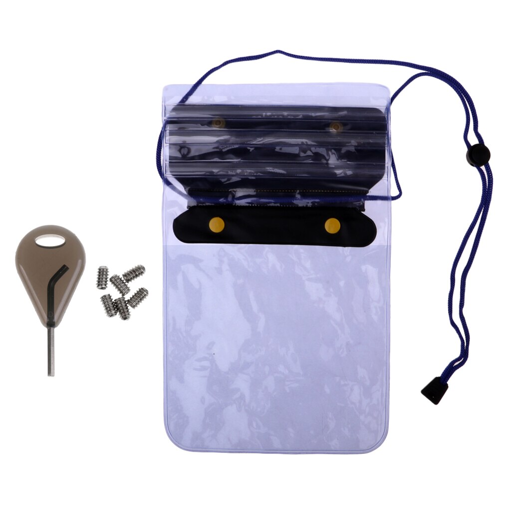 Surfboard Longboard Surfing Surf Fin Key Screws & Zipper Waterproof Dry Bag