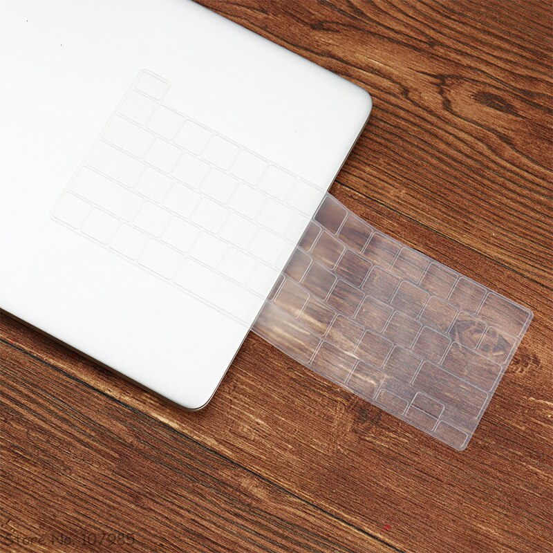 Funda protectora de silicona para teclado de MacBook, Protector de piel para MacBook Pro 16 A2141 / M1 Chip Pro 13 A2338 A2251 A2289: Clear