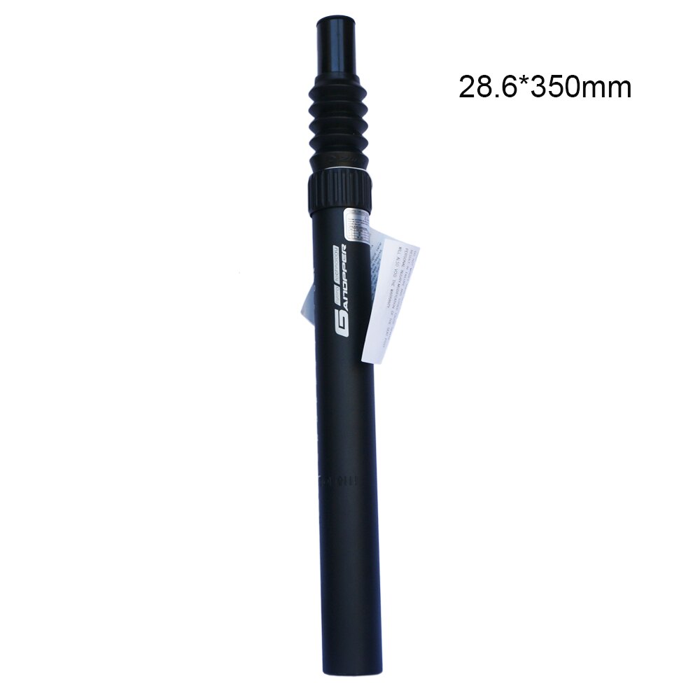 GANOPPER MTB Bicycle Damping Suspension Seatpost 25.4/27.2/28.6/30.9/31.6 X350 Bike Seat post Shock Absorber Tube Setback: 28.6mmX350mm