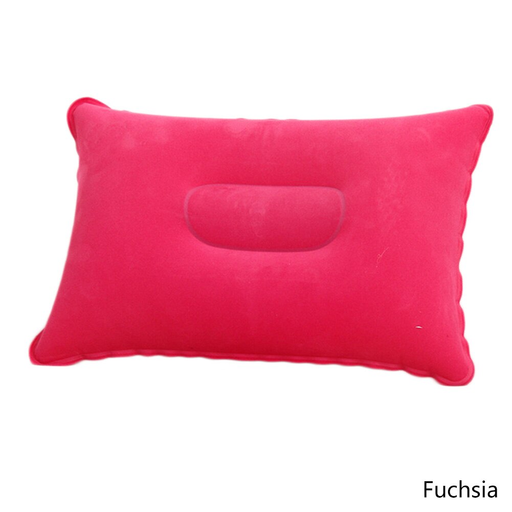 Vierkante Draagbare Vouwen Lucht Opblaasbare Kussen Dubbelzijdig Massaal Kussen voor Vliegtuig Reizen Slapen Opblaasbaar Kussen: RH