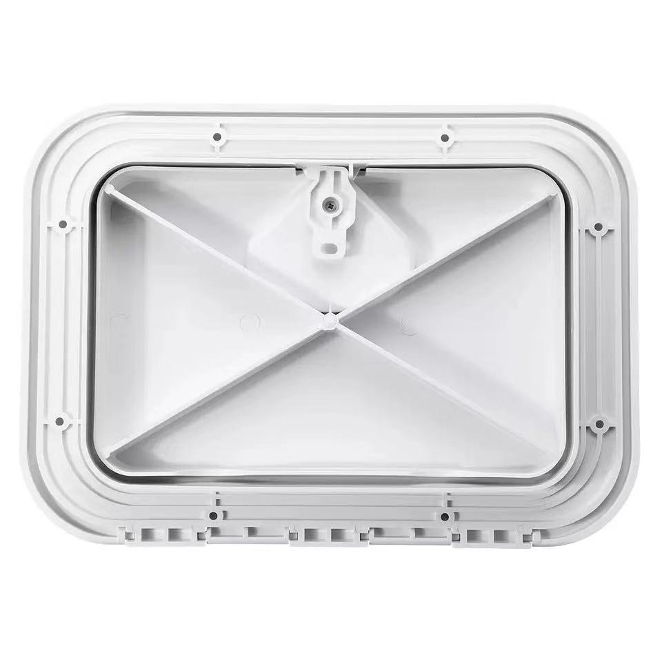 270*375mm ABS Deck Marine Hatch Door Deck Access Hatch Boat Hatches Inspection Yacht Cover RV