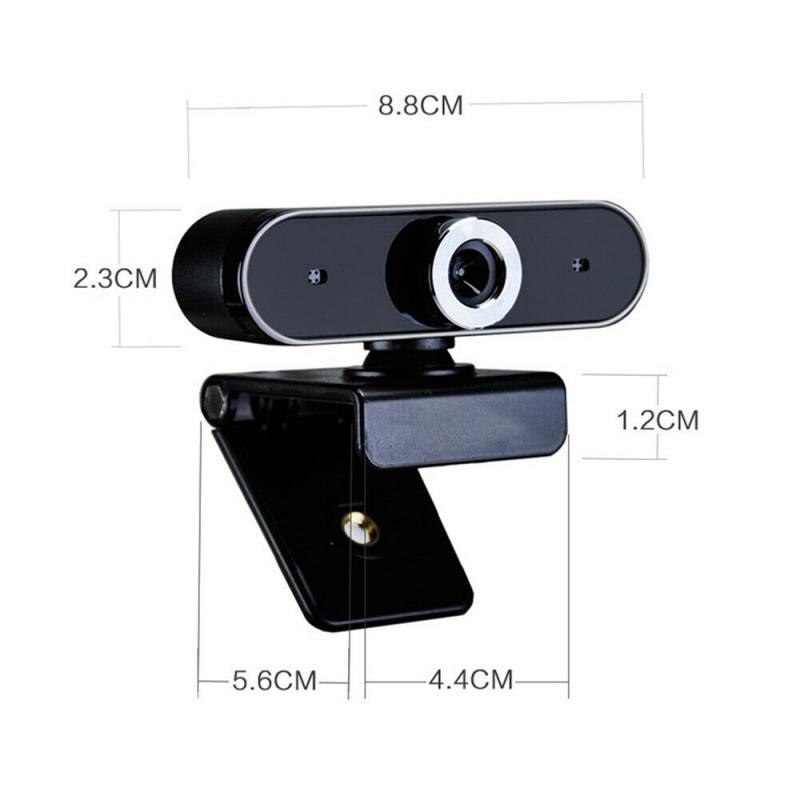 Usb2.0 hd unidade gratuita 30 fps webcam câmera 360 graus de rotação digital web cam com microfone para transmissão ao vivo vídeo conferência trabalho