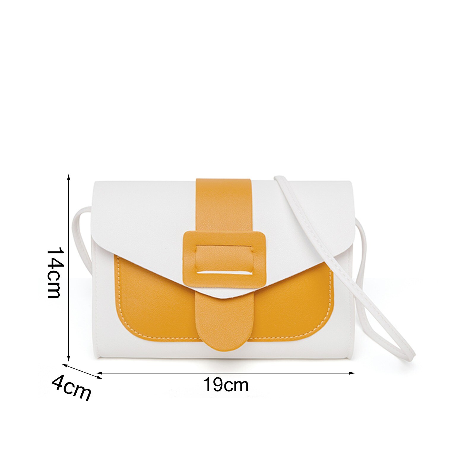 Kontrast Farbe Leder Umhängetaschen Für Frauen Reise Handtasche Einfache Schulter Bote Tasche Damen Umhängetasche Bolso # np30