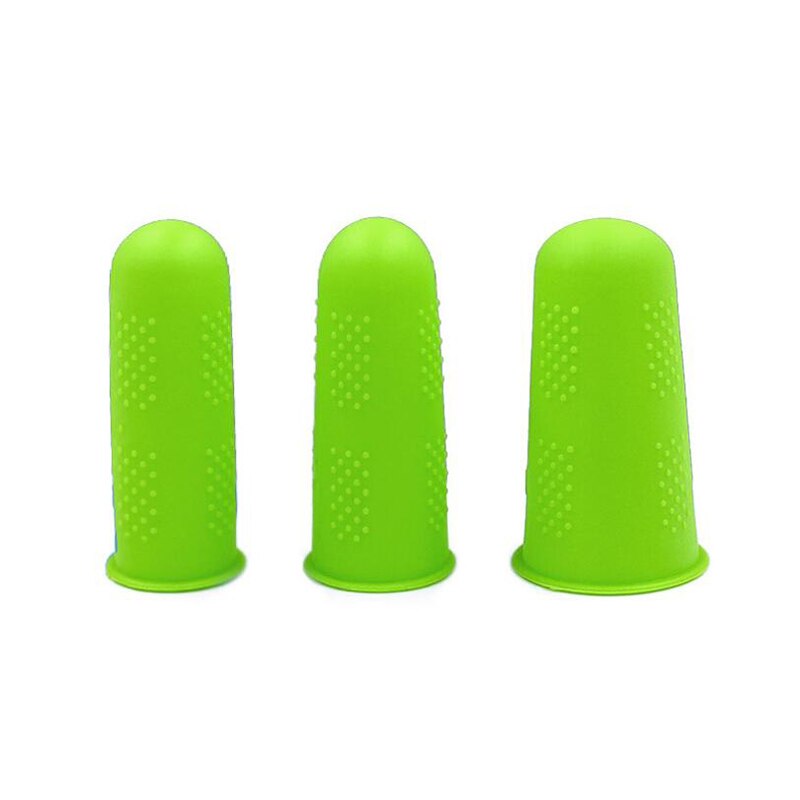 Silicone Finger Protector Sleeve Cover Anti-cut Heat Resistant Finger Sleeves Great Cooking Kitchen Tools: GN