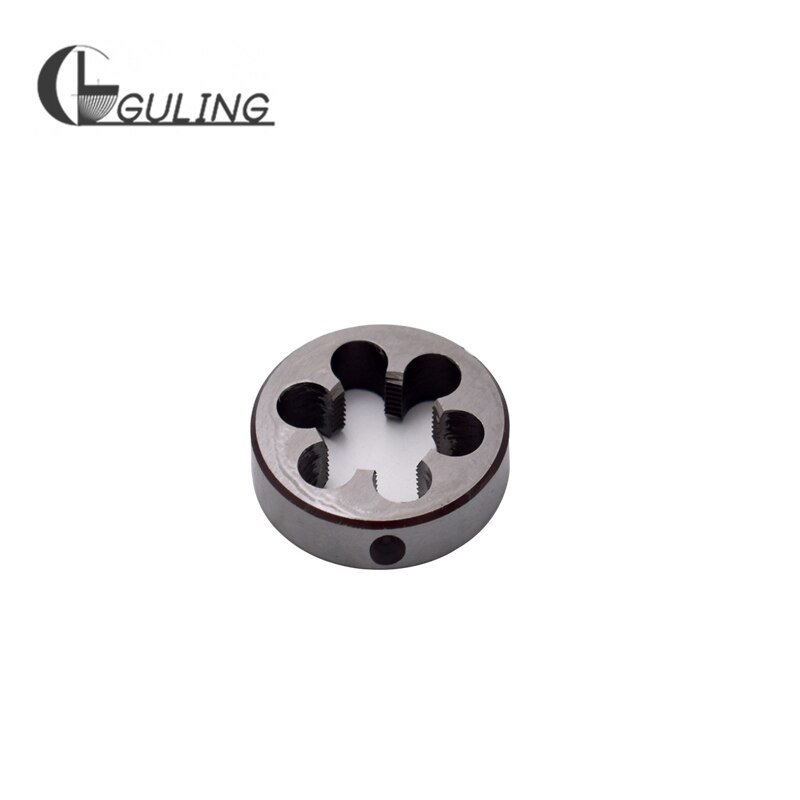 GULING HSS 60 Degree Fixed American straight tube die UNF 1.1/8"-26 For Machining External Threads Fine Thread Round dies Tool