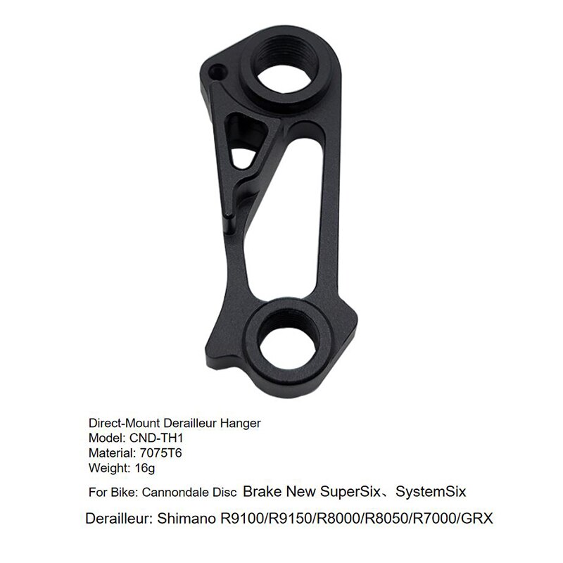 CND-TH1 road bike frame rear derailleur direct mount hanger for Cannondale Disc Brake SuperSix