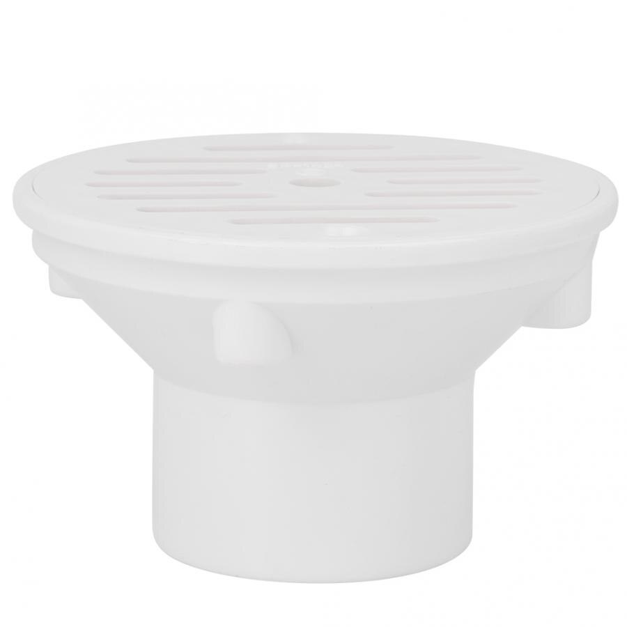 PVC Flow Swimming Pool Drain Outlet Inlet Draining Accessory Fitting Replacement Swimming Pool Drain Bathroom Odor-proof Leak