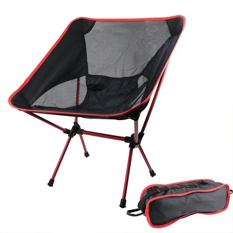 Campingstühle, ultraleicht, zusammenklappbar, kompakter tragbarer Rucksackstuhl für Wandern, Angeln, Strand, draussen-Reisen: Armee Grün