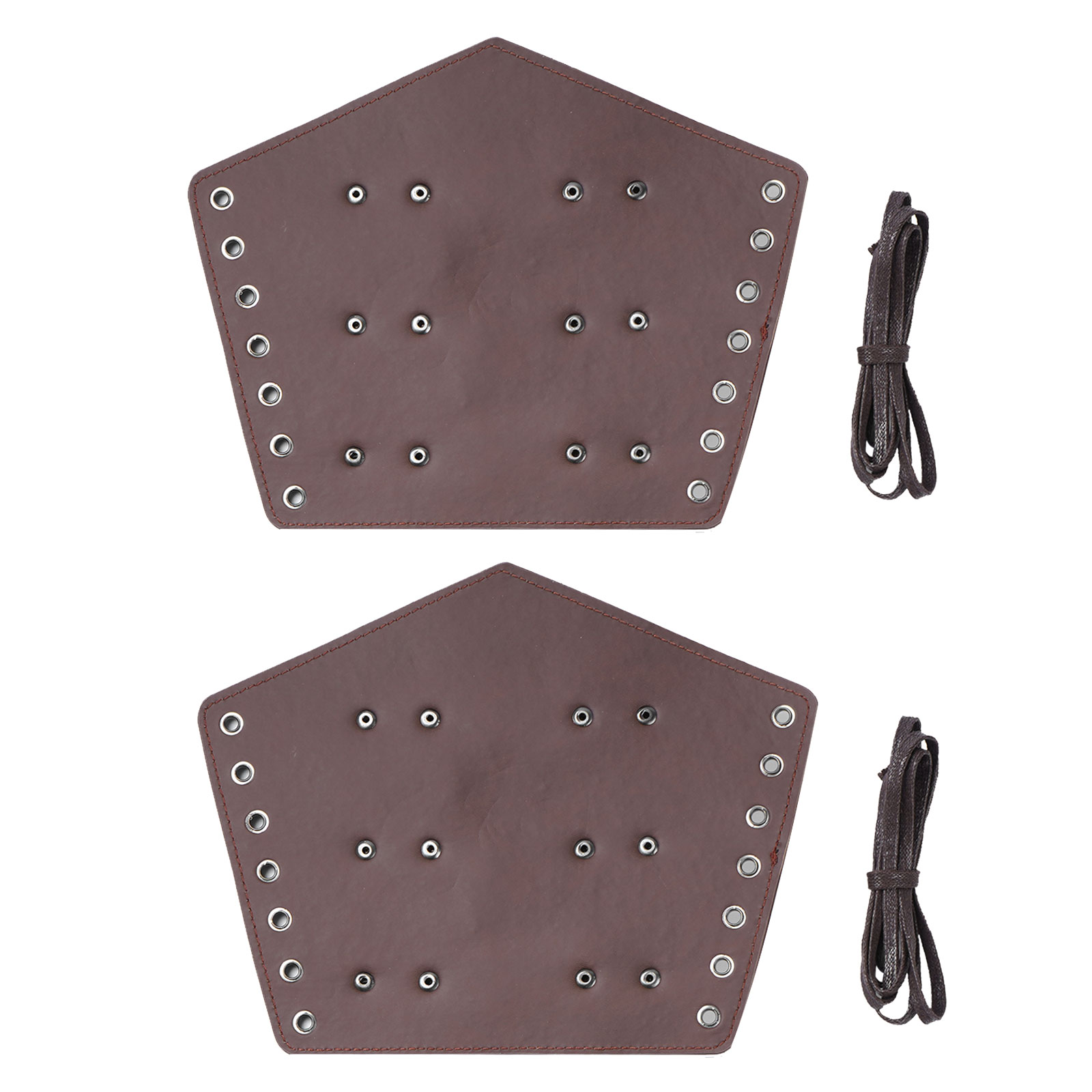 1 paar unisex Erwachsene Cosplay Armbinde Jahrgang mittelalterlich Krieger Handgelenk Bands Metall Nieten Leder Schlacht Arm Schutz Armschienen