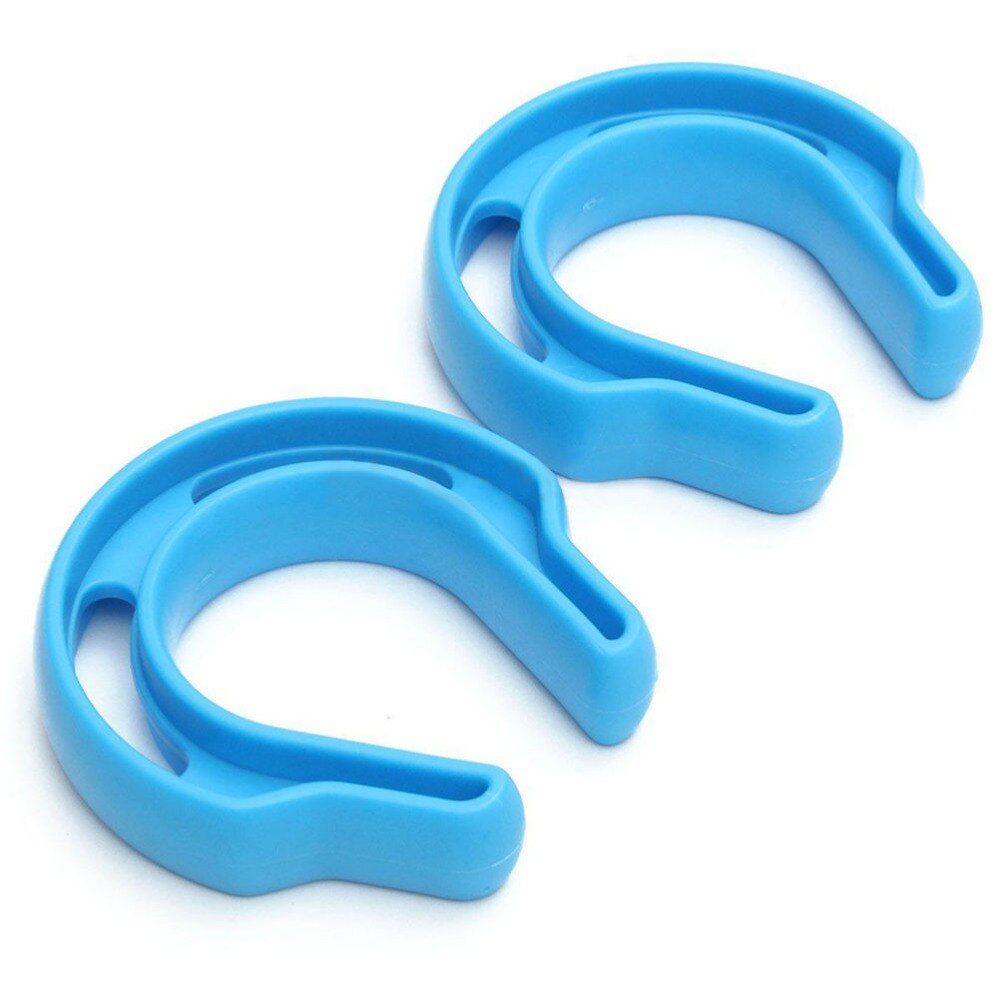 Praktisch & Gute 2 Stücke Kunststoff U bilden Türstopper Clip Baby Absperrgitter Karte Art Türstopper