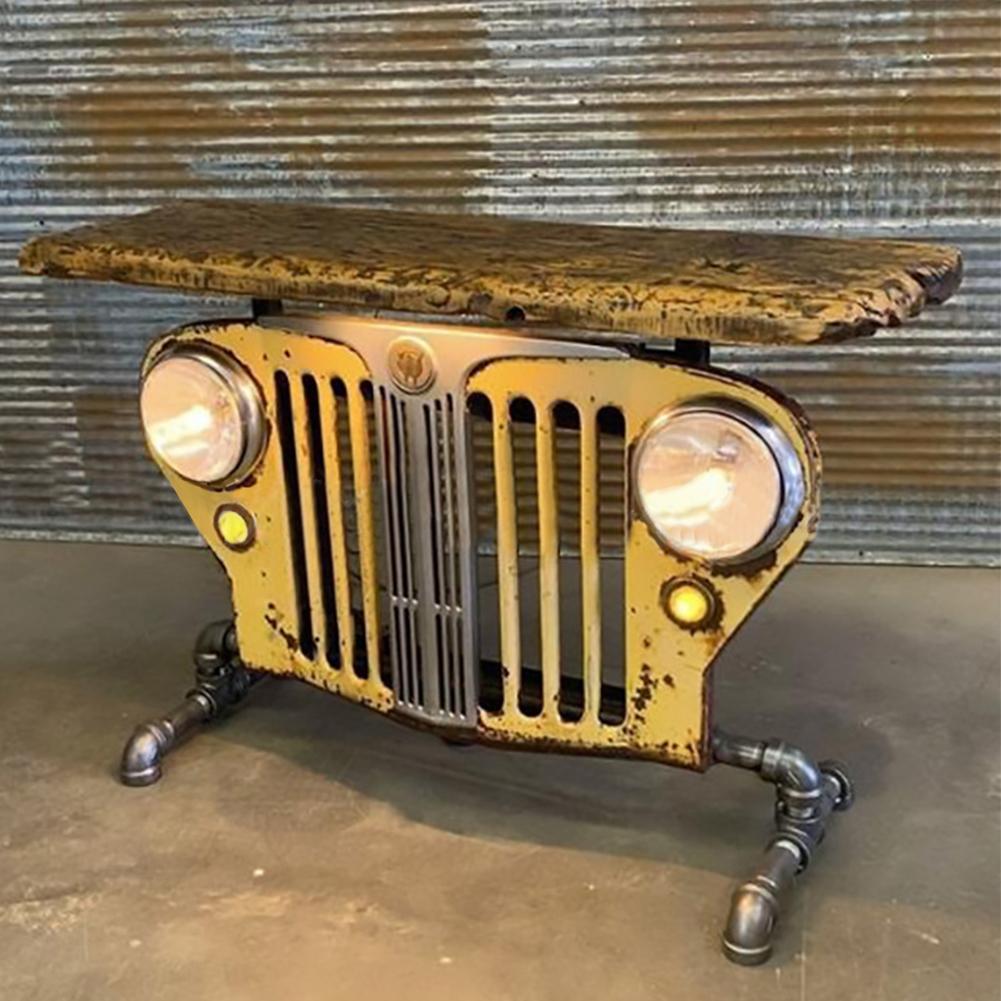 Steampunk Industrielle Tisch Modell Harz Statue Kunst Ornament Dekoration Schreibtisch Skulptur Geburtstag Antikes Auto Köpfe