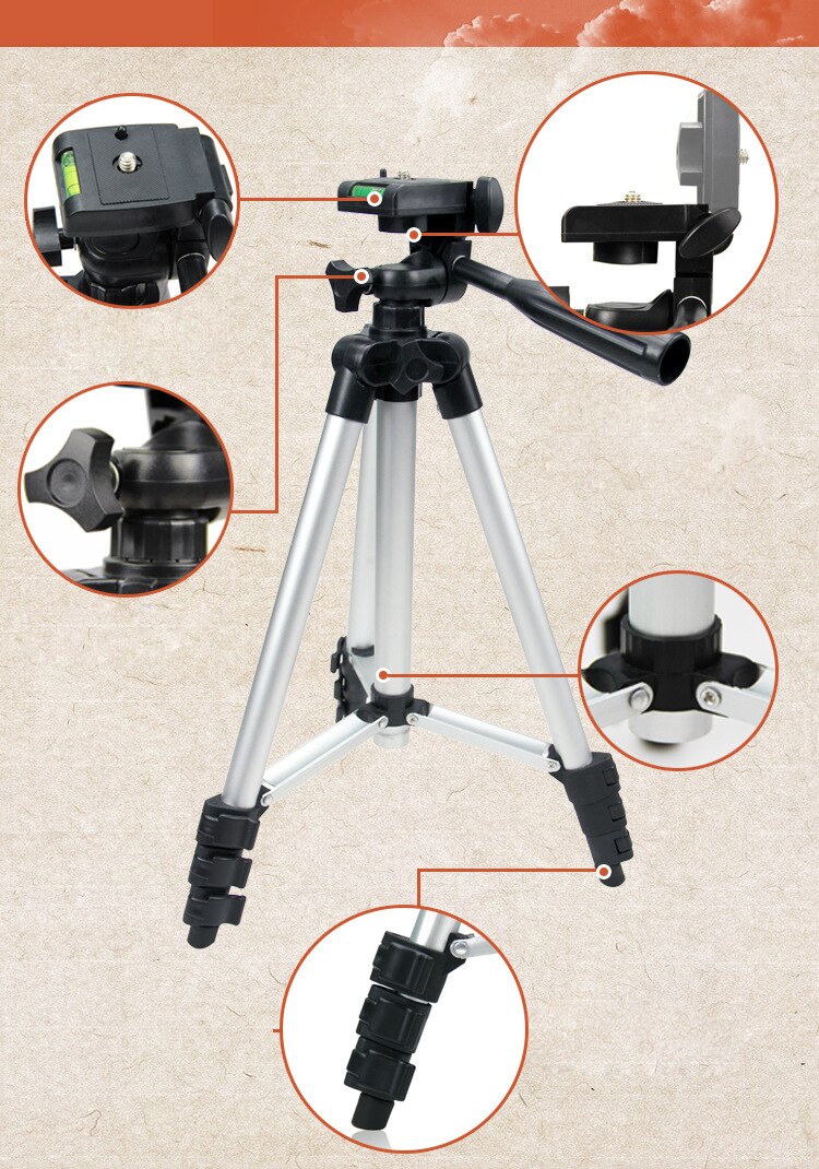 Photography Equipment Adjustable Portable Projector Digital Camera Tripod Mount Bracket Holder Stand Phone Tripod for Photo