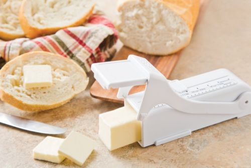 Mesure du beurre/distributeur/trancheur/coupeur, incréments Tbsp Tsp