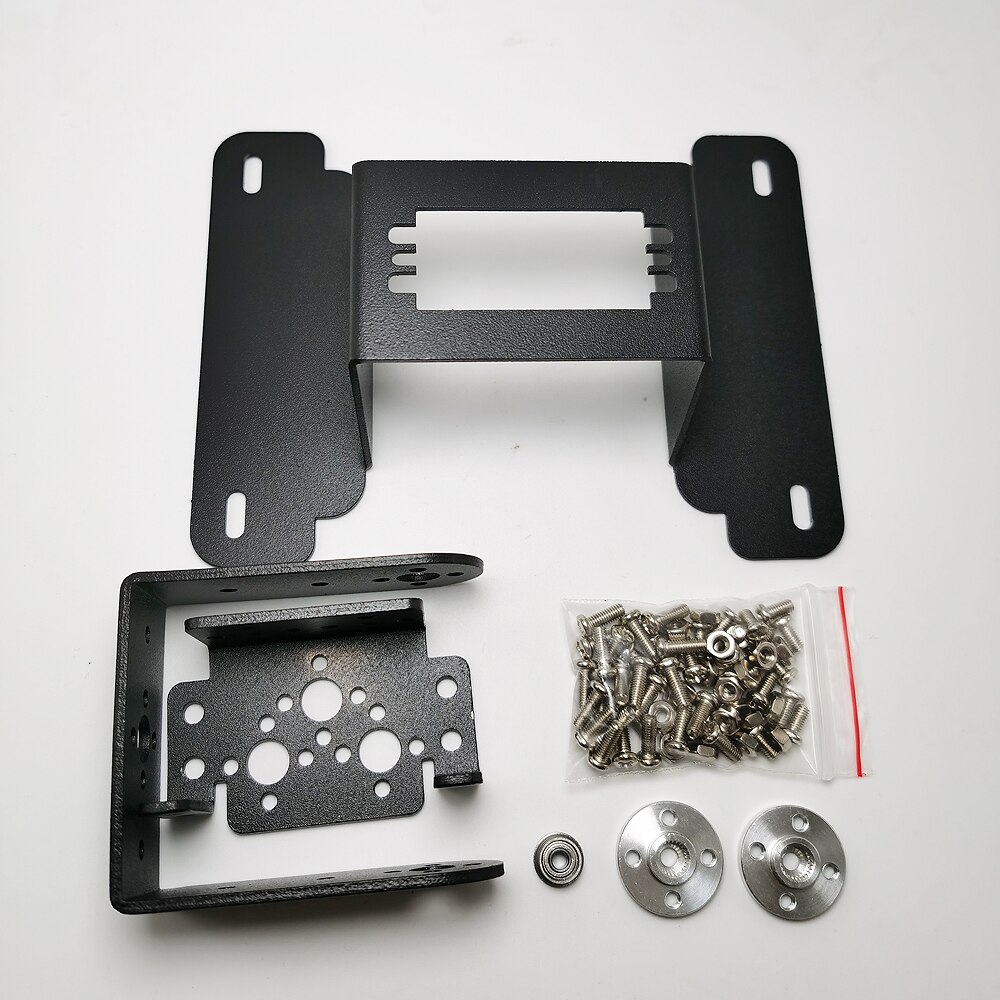 DIY Of Horizontal And Vertical Robot Intelligent Car With Controllable Electric Pan Tilt