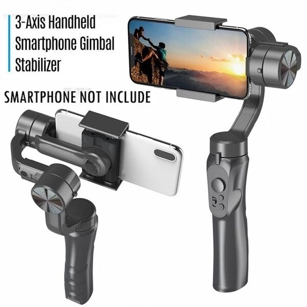3-Axis Handheld Gimbal Stabilizer Mobile Phone PTZ Camera Anti-shake Gyroscope Video Camera Electronic Smartphone Stabilizer