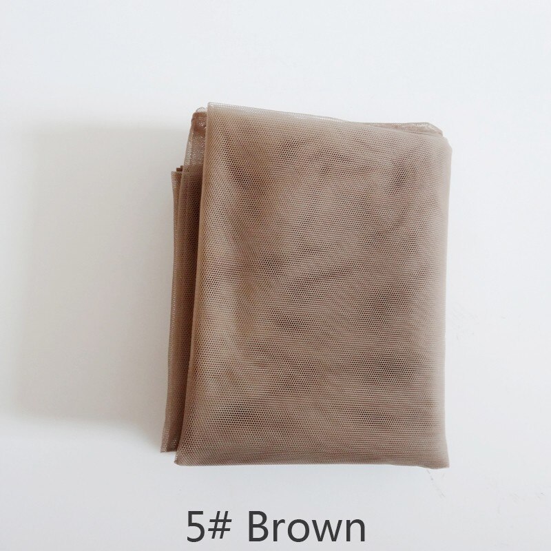 Dark Brown 1 yard Swiss Lace Pattern Net for Makin... – Grandado