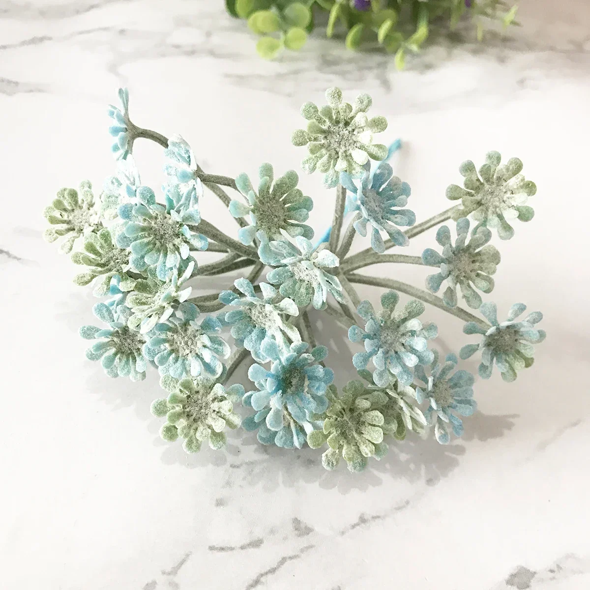 6 stücke/10 stücke Grün Kunststoff kiefer kegel vasen für Heimat Dekor hochzeit dekorative blumen kränze weihnachten Handwerk künstliche pflanzen: Licht Grün