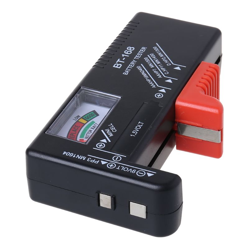 Universele Batterij Tester Aa Aaa Cd 9V Knoopcel Checker Volt Tester Checker