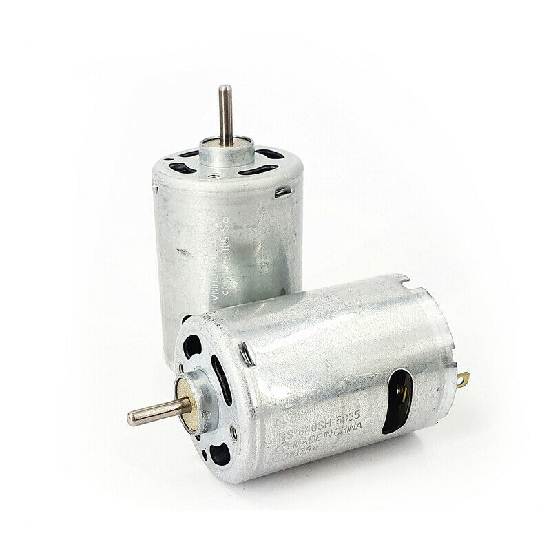 thumbnail image 2 of Mabuchi RS-540SF-5045 DC Motor – 6V-12V High Speed, 17300 RPM, 3.2mm Knurled Shaft For Power Tools 2 of 4