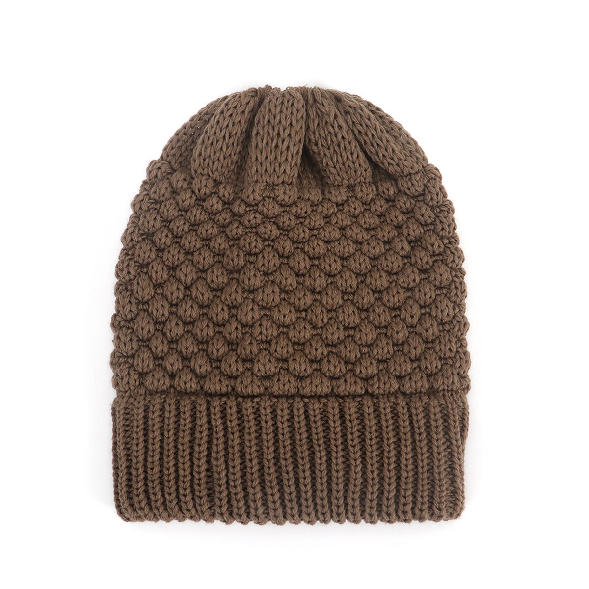 Gorro de punto elástico de punto para mujer, gorrito de punto para mujer, gorros para mujer, gorros cálidos para Otoño e Invierno: 9