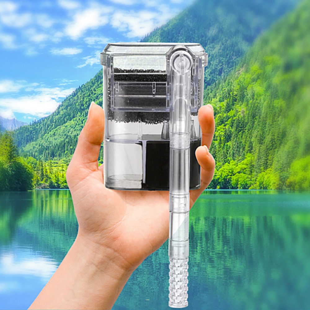 Filter Aquarium External Filter Pump External Box Filter Hanging Fish Tank Filter Fish Turtle Tank Filter Filtration Equipment