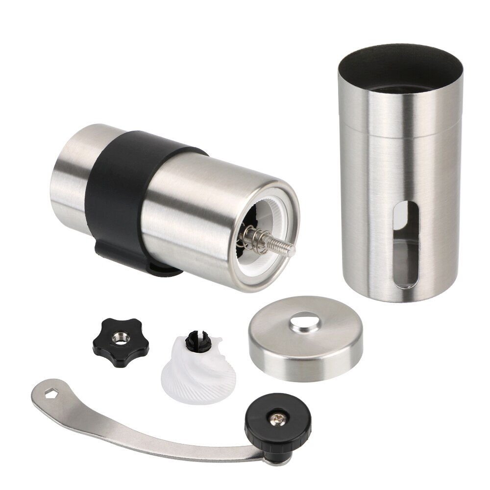 Kitchen Tool Household Useful Tool Coffee Grinder Stainless Steel Hand Manual Handmade Coffee Bean Burr Grinders Mill
