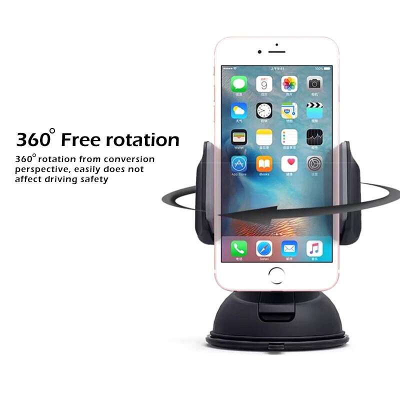 1pc Neue Vertikale Windschutzscheibe Schwerkraft Sucker Auto Telefon Halter Für IPhone X 11 Xiaomi Samsung Halter Auto Mobile telefon Stehen