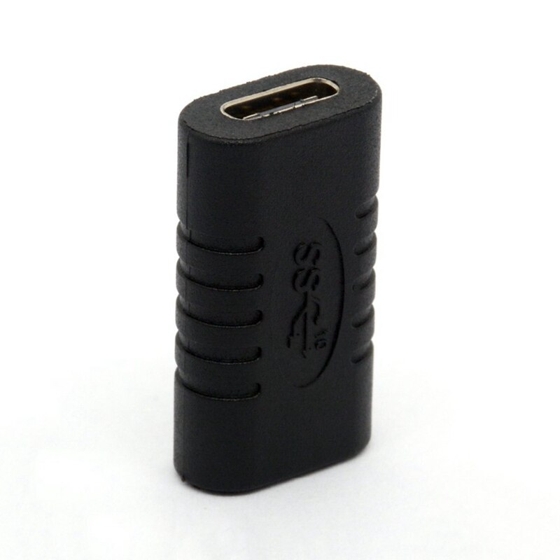 USB C Adapter Female to Female Type C Adapter Straight Tiny USB-C Adaptor USB 3.1 Type-C Connector Converter