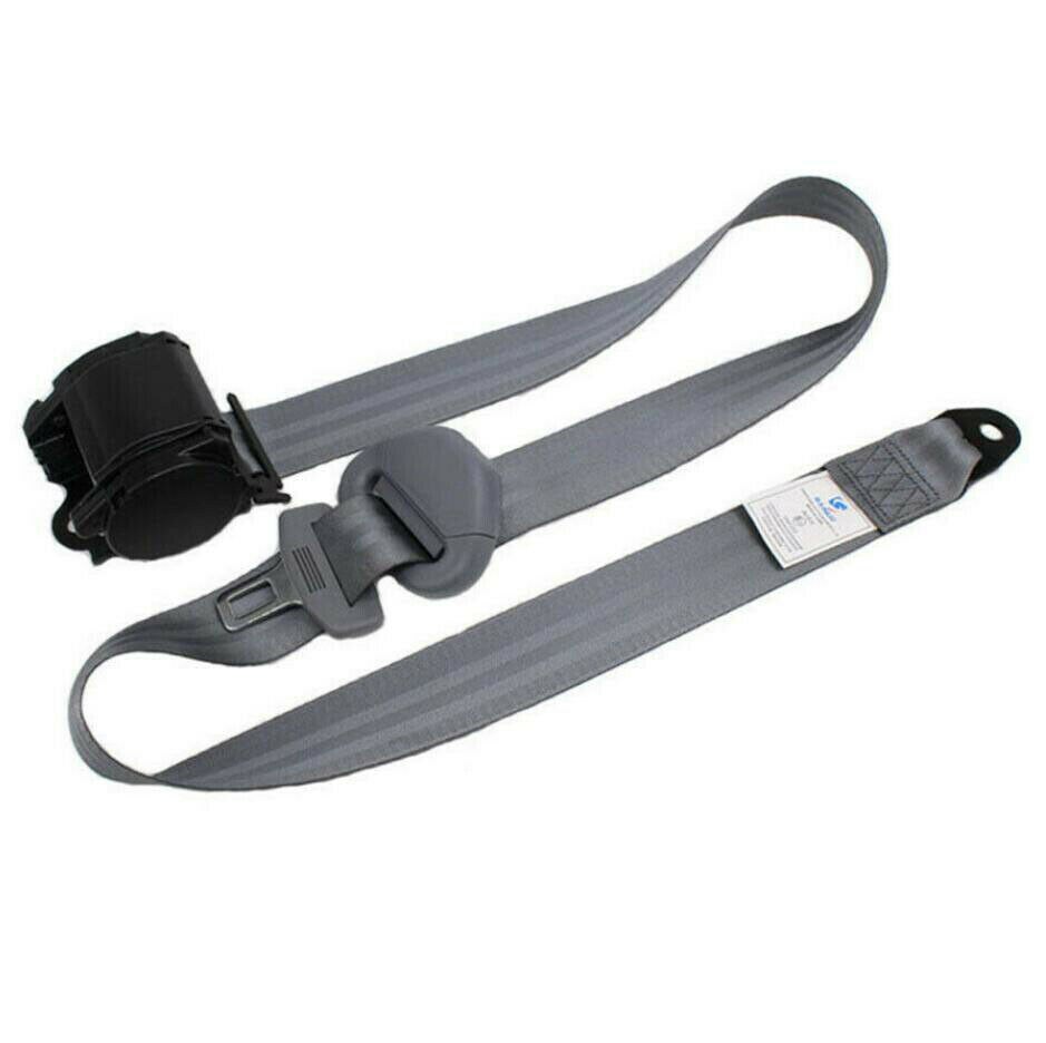 Adjustable Retractable Red Car Seat Belt Lap Belt 3Point Safety Strap Set Car interior decoration auto Safety Belts