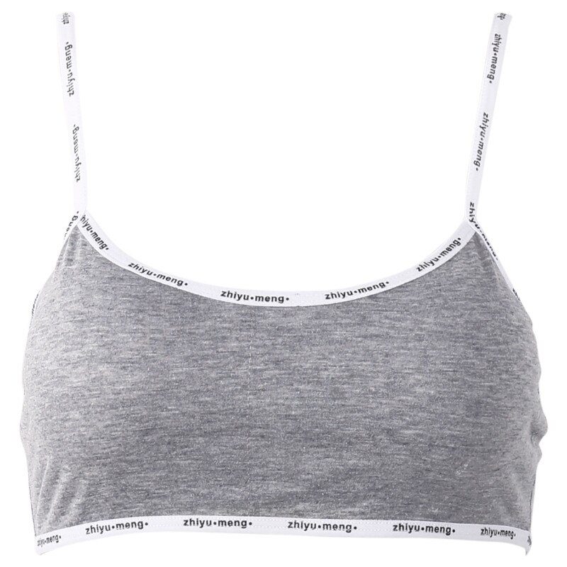 Girls Training Bra Teenage Kids Soft Breathable Cotton Underwear Tops Clothing: GY