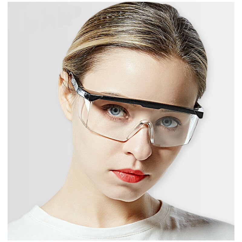 Neue schutzbrille für chemische forschung schock auswirkungen Wind staub schutzbrille reiten schweißen geschnitten zwiebel brille