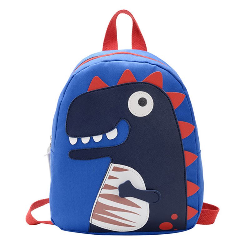 Mochila bonita de dinosaurio para niños y niñas, mochila escolar para niños, mochila de dibujos animados LX9F