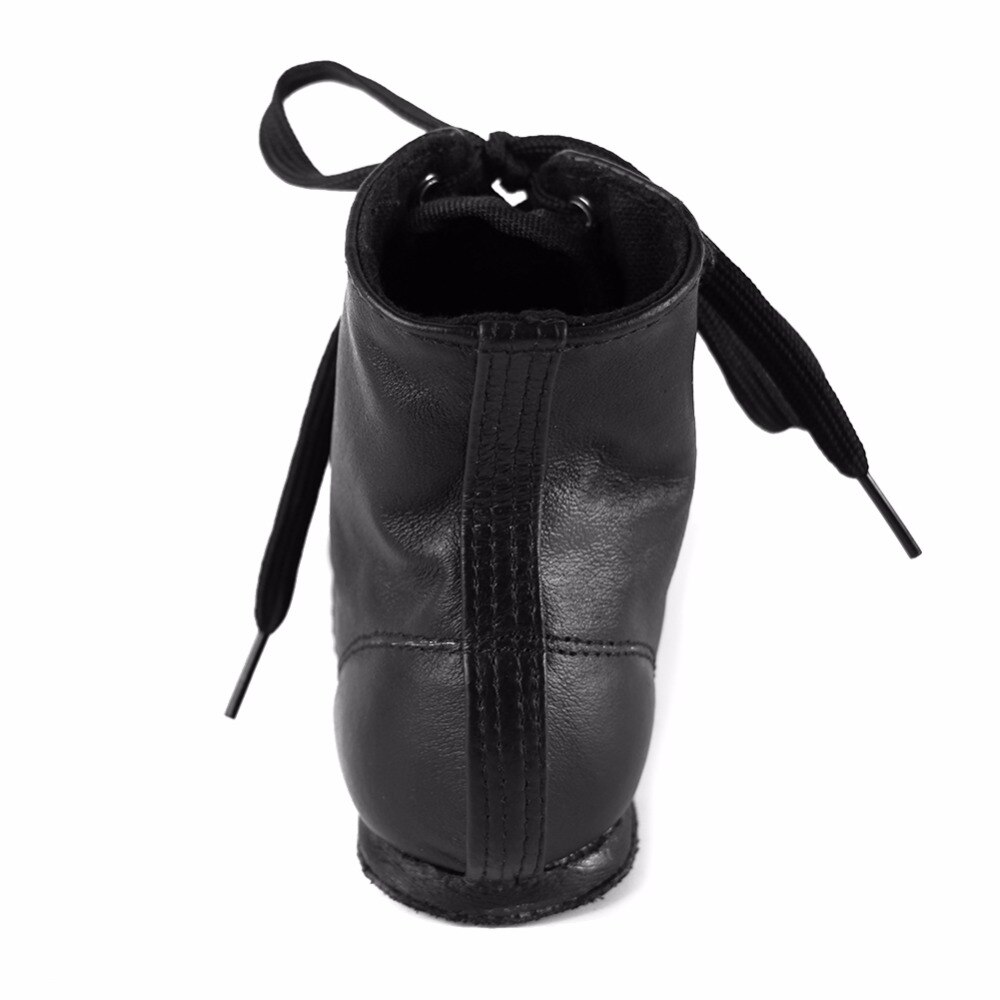 Black Good Leather Zapatos De Baile Latino Mujer Jazz Dance Shoes For Woman