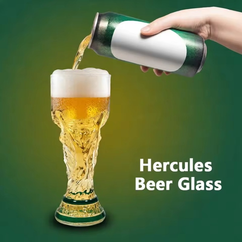 Neuartiges Trophäen Bierglas Kaffeetassen Komfortabler Griff mit Markanter Textur Perfekt für Zuhause Familienfeiern Getränke