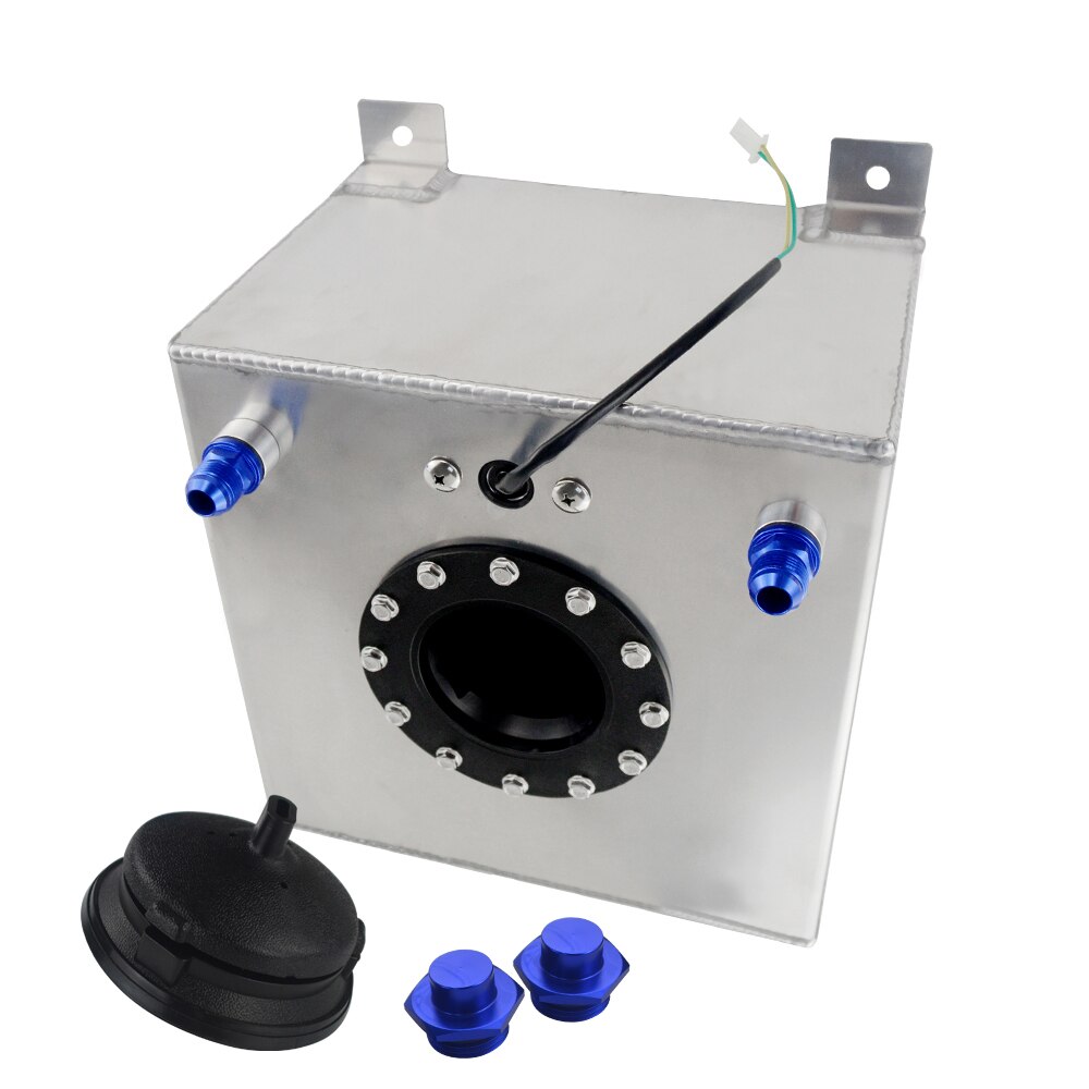 PQY - 20L Aluminum Fuel Surge Tank With / Without Sensor Fuel Cell 20L With Cap/ Foam Inside PQY-TK39/14