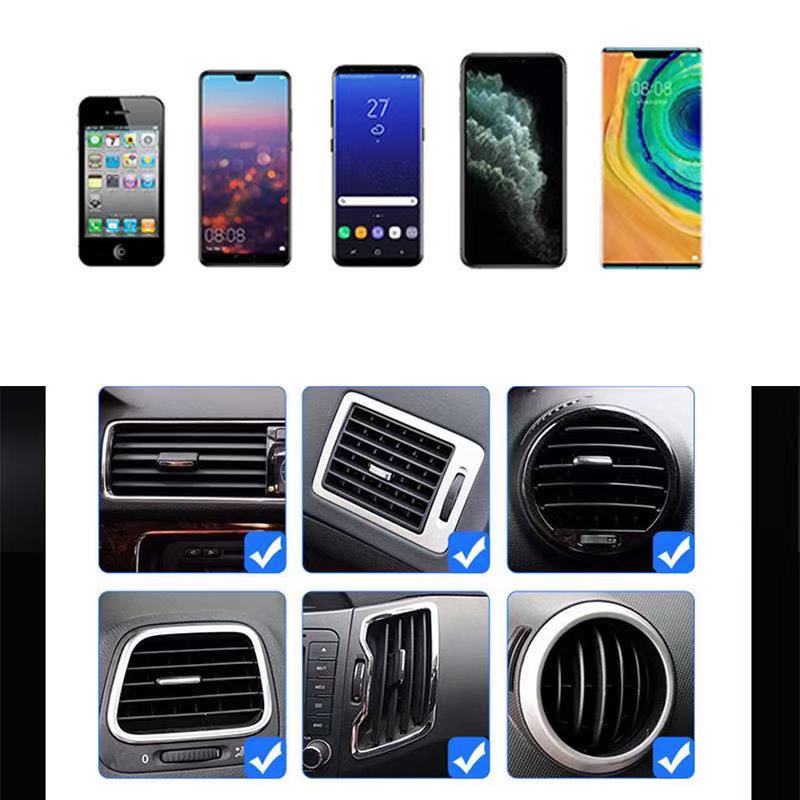 Car Phone Holder For DAF xf cf lf van Car Air Outlet Holder Gravity Phone holder Portable Bracket For Car Air Conditioner Export