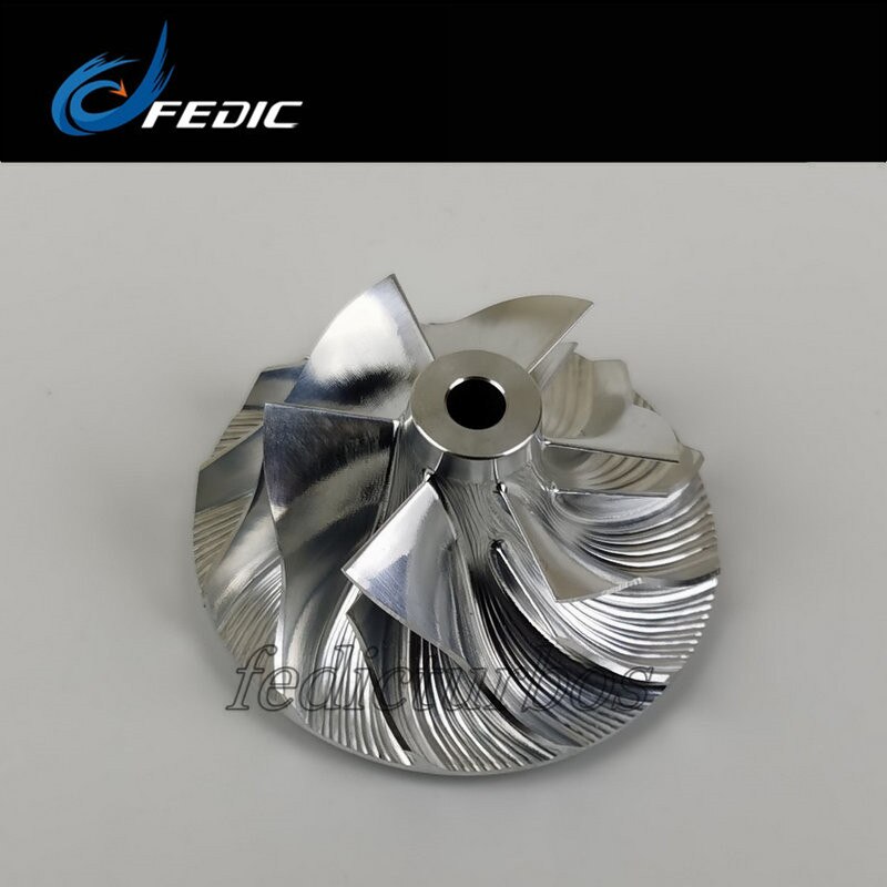 MFS billet turbo compressor wheel KP35 side 1000-970-0065 03L145715G Turbine cold wheel for VW Amarok 2.0 BiTDI 120Kw CFCA -