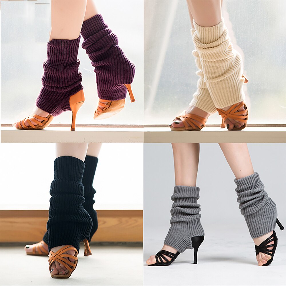 Original Latin Dance Socks For Ladies Black Grey Purple Cotton Silk Stocking Comfort Women Female Ballroom Profession Sock W1226