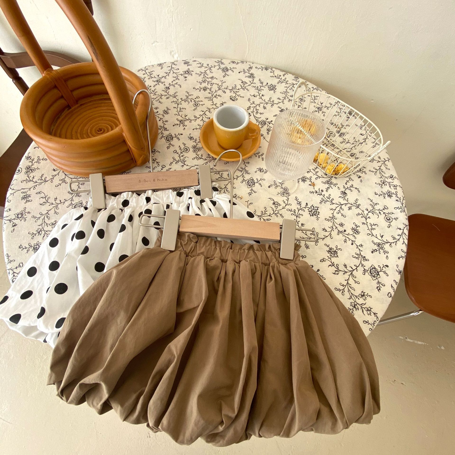 Lente Zomer Baby Meisje Kleding Elastische Band Polka Dot Tutu Rok Voor Peuter Meisje Baby Kleding Baby Verjaardag Bloemknop rokken