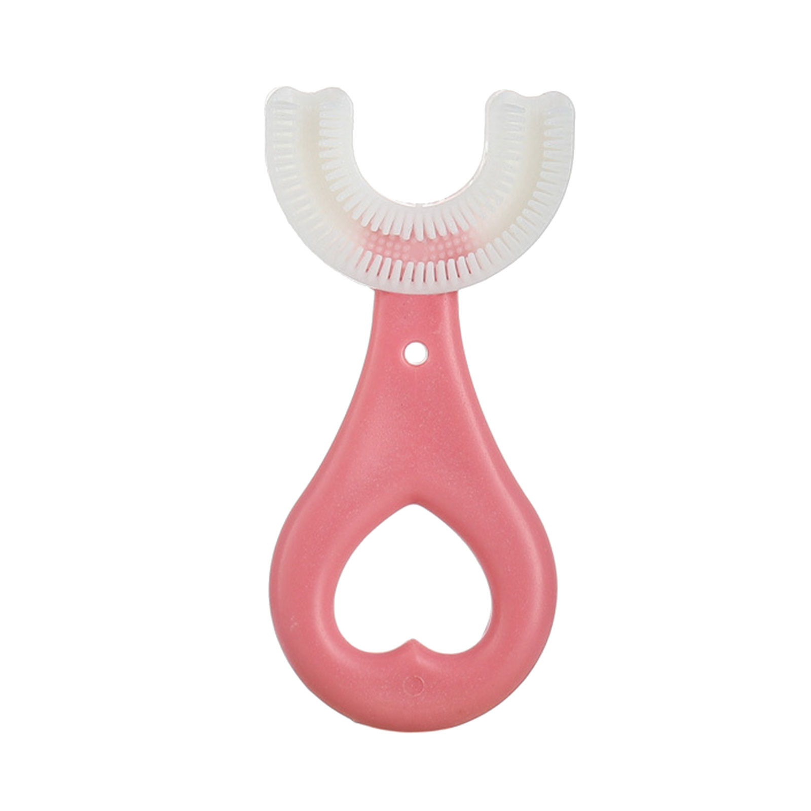 Spazzolino da denti per bambini spazzolino da denti a forma di U a 360 ° spazzolino da denti per bambini in Silicone spazzolino da denti per bambini età 2-12 spazzolino da denti per bambini
