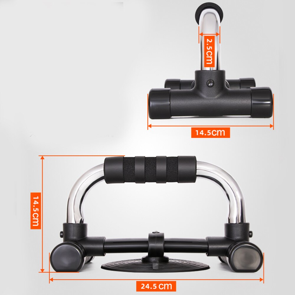 1 par h-type multifunktion push up bars skum greb hjem med sugekop gym indendørs sports crunches fitness bodybuilding non sl