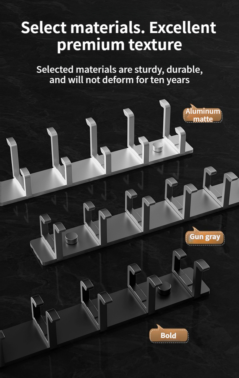 no drill door hooks Folding Robe Hooks Towel Hanger Nail Wall Rack Hooks Coat Clothes Holder for Bathroom Kitchen Accessories