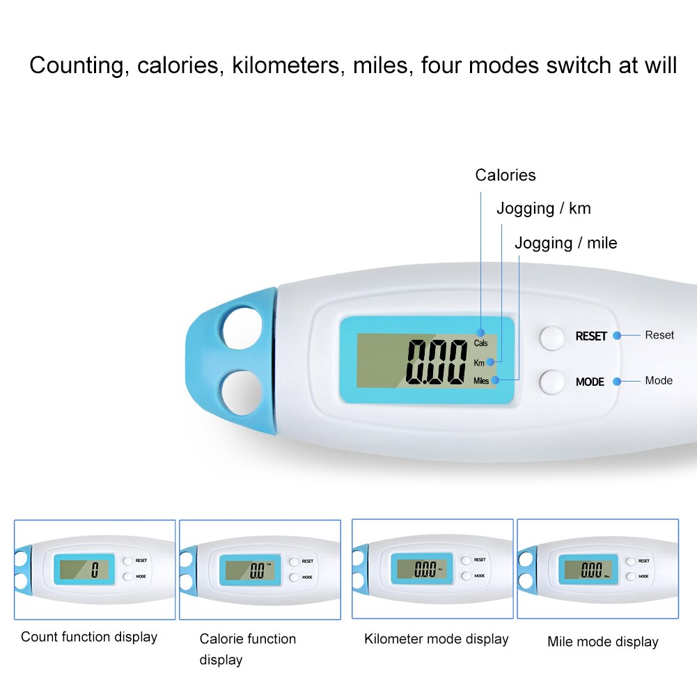 Electronic Counting Wireless Skipping Rope Dual-purpose Calorie PVC Weight-bearing Wireless Physical Fitness Exercise