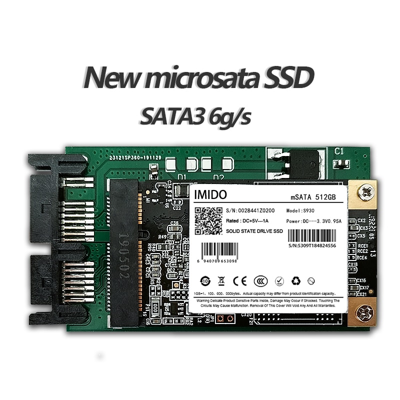 NEUE 256G 128G 64G SSD 1.8 "MicroSATA FÜR HP 2740p 2730p 2530p 2540p IBM x300 x301 T400S T410S ERSETZEN MK2533GSG MK1633GSG 512G