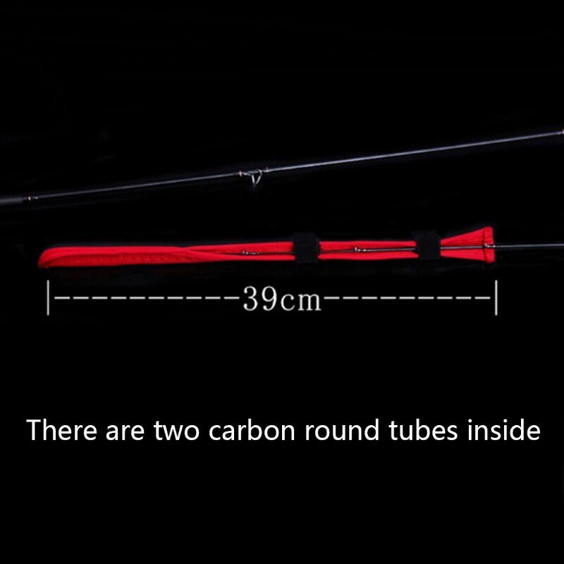 Portable Foldable Fishing Rod Tip Protective Cover Storage Bag Durable Tackle Tubes Rod Tip Case Protector