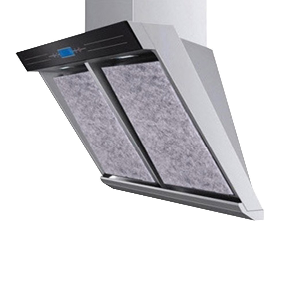 12 stücke Fett Filter Papier Auszieher Fan Reinigung nicht gewebte Tragbare Kohlenstoff Universal- Restaurant Heimat Kochen Herde Haube