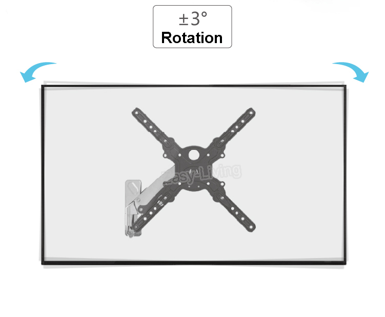 NB F350 Aluminum Gas Spring 40"-50" LCD LED TV Wall Mount Full Motion Monitor Holder Arm Loading 17.6-35lbs (8-16kgs)