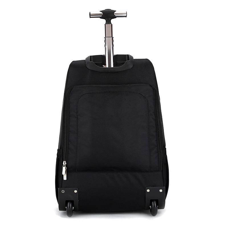 Baijiawei mænds trolley rygsæk forretning rejsetaske stor kapacitet vandtæt koffert taske laptop bagage rygsække