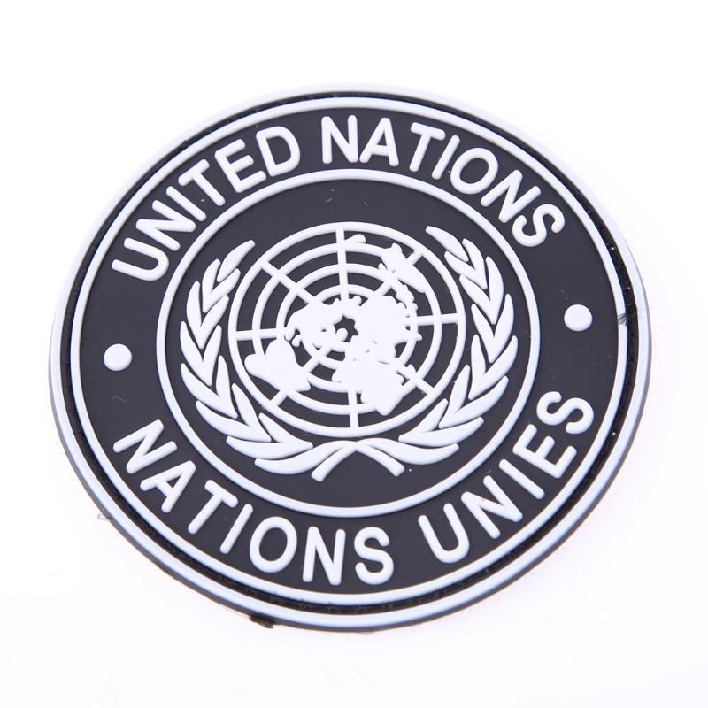 Internationale U.N UN Verenigde Naties Echt Schouder Patch Badge